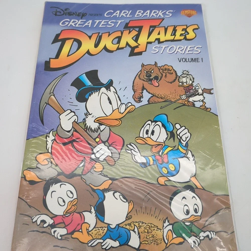 Disney Presents Carl Barks Greatest Duck Tales Volume 1 Comic Style Book Donald
